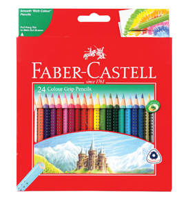 Colour Grip Pencils 24
